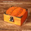 Cofre del tesoro personalizable de estilo chino antiguo, modelo nuevo, con cerradura, caja de almacenamiento de joyas de madera, caja de embalaje vintage, caja para filmación de cine y televisión