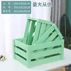 Cestas de Almacenamiento de Madera en Stock al por Mayor, Cajas de Madera, Cajas de Almacenamiento, Cajas con Marco de Madera Hueco Vintage, Cajas de Madera Decorativas de Almacenamiento con Acabado Desgastado