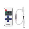 Luzes de pintura de iluminação led com radiofrequência 5-24V RF11 controlador monocromático chave decoração de som dimmer de radiofrequência sem fio