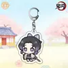 Llavero Colgante de Acrílico Kimetsu no Yaiba Llavero Lindo Periférico Versión Q Merchandising de Anime