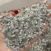 Múltiples Tipos de Lentejuelas, Brillantina de Colores de Forma Irregular, Accesorios Decorativos con Pegamento Multicolores, Polvo de Brillantina Láser de Estrella de Cinco Puntas para Manualidades