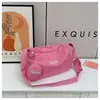 Bolso de Hombro Grande de Moda, Bolso Cruzado Casual para Estudiantes Universitarios, para Ir al Trabajo, Bolso de Nailon con Diseño de Nicho