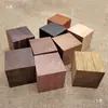 Madera Cuadrada de 4 cm Tallada a Mano en Madera Estilo Industrial Robot Punk Material para Bricolaje Talla de Madera de Dongyang