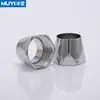 5 puntos tubería de salida de grifo hexagonal alto de cobre tuerca de fijación hexagonal grande galvanizada alambre interior de 23 mm 5 puntos
