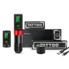 Pluma de Tatuaje Inalámbrica Pantalla LED LCD Herramienta de Tatuaje Máquina de Tatuaje RCA Pluma Batería de Tatuaje