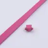 Tiras de Papel Glitter para Origami de Estrela Estrela da Sorte Papel Colorido para Dobrar Artesanato Infantil Estrela de Cinco Pontas Materiais Papel Estrela Glitter