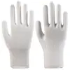 Guantes de Protección Laboral Transpirables de Nailon Antideslizantes con Puntos Finos Resistentes al Desgaste para Hombres y Mujeres para Trabajo al Aire Libre, Conducción y Manipulación