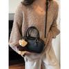Bolso Pequeño Retro de Gama Alta para Mujer 2025 Nueva Moda Bolso Cruzado Versátil Exquisito Súper Popular Bolso de Hombro Bolso de Bowling