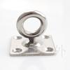 Placa Fija para Yoga Columpio de Acero Inoxidable Silla Colgante Hamaca Columpio Gancho Giratorio Hebilla Giratoria Cuadrada Hebilla Fija