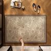 Capachos Personalizáveis para Entrada de Casa Estilo Americano, Capachos Antiderrapantes Resistentes a Manchas, Capachos de Lama Diatomácea Absorventes de Água e de Secagem Rápida Atacado