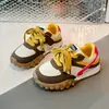 Zapatos Cortez de Bloques de Color Casuales para Niños de Marca de Moda 2025 Primavera Nuevos Estilo Coreano Niños Grandes Moda Versátil De Xun Zapatos de Skate