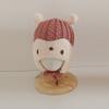 Chapéu de Bebê Desenho Animado Brincalhão Dudula Chapéu de Lã Fofo de Inverno para Meninos e Meninas Super Fofo Chapéu Quente para Meninas Chapéu com Proteção para Orelhas