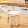 Frascos de Plástico Sellados de Grado Alimenticio para Cocina, Cajas de Almacenamiento a Prueba de Humedad, Frascos para Leche en Polvo, Frascos para Almacenamiento de Granos