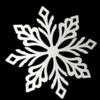 Ventas Directas de Fábrica multi-estilo copo de nieve de plástico Halloween regalo evento de empresa pequeños accesorios decoración copo de nieve