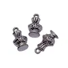 18X9.8X8.2Mm 2.6g Color Plata Antigua Comercio Exterior Accesorios DIY Incensario Colgante Peregrinación de San Diego