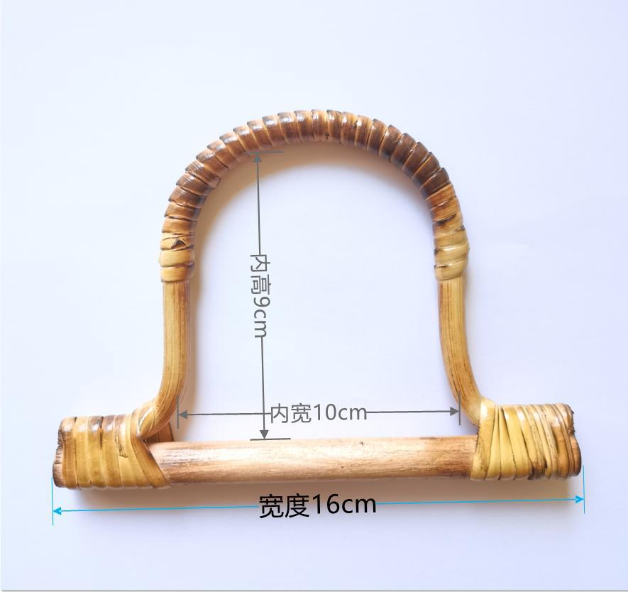 小衣架型滕包皮手挽-尺寸