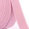 Banda Elástica de Color de 2.5cm Alta Elasticidad Borde Cerrado Banda Elástica Ancha Banda Elástica de Goma Plana Accesorios para Ropa Zapatos Pantalones Banda Elástica