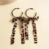 Pendientes de Corazón de Madera Color Café Transfronterizos Europeos y Americanos, Pendientes Estilo Retro Maillard, Pendientes de Diseño de Nicho para Mujer