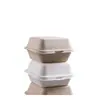Caja Bento Caja de Pastel de Moda Caja de Embalaje Caja de Papel 467 pulgadas Caja Pequeña para Almuerzo Pegatina Caja para Hamburguesas Para Llevar Desechable