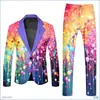 Oushan Comercio Exterior Nuevo Estilo 2024 Nueva Tendencia de Moda Casual Conjunto de Traje Pantalón Largo WL008+MR7 En Stock