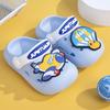 Chinelo Infantil Novo Estilo Baotou Anti-Colisão Tamancos Verão Interior Antiderrapante Desenho Animado Crianças Pequenas e Médias Bebê Usar Praia