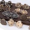 Hebilla de Broche Retro China para Chal de Mujer, Hebilla Creativa Hueca para Pañuelo de Seda, Hebilla Decorativa para Cinturón de Ropa de Viaje, Broche Antideslizante
