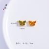 Esmerilado por mucho tiempo no se desvanece Oro de Vietnam accesorios diy pulsera de mariposa cuentas de hilo collar de cuentas para damas