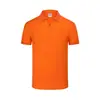 Camisa de publicidad de fábrica en grupo - lana algodón hombres y mujeres niños talla malla naranja rojo naranja rojo cuello de sol polo ancho
