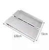 Rampa Plegable Arriba y Abajo para Silla de Ruedas Tablero Portátil Móvil de Aleación de Aluminio Pedal Tablero para Subir Escaleras Rampa Sin Barreras