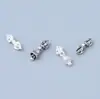 Cuentas Espaciadoras Pequeñas de Vajra y Mazo de Plata Esterlina S925, Accesorio para Pulsera Bodhi DIY de Herramienta Ritual Estilo Retro Chino Tíbet