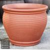 Maceta de terracota transpirable sin esmaltar color rojo buganvilia maceta grande de barro sin esmaltar rosa maceta de cerámica de tubo alto maceta para suculentas y pilas viejas