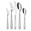 Set de Cuchillo y Tenedor de Lujo Ligero Transfronterizo con Relieve de Espiga de Trigo Cuchillo, Tenedor y Cuchara de Acero Inoxidable Juego de Cuatro Piezas Vajilla Occidental Herramientas para Comer Bistec