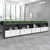 Armário de Arquivo Armário Baixo Divisória de Madeira Gabinete com Fenda para Flores Gabinete de Dados para Funcionários do Escritório Armário de Arquivo Armário de Escritório Armário