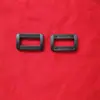 Hebilla de Plástico Negro de Tres Posiciones, Hebilla Rectangular de Ajuste, Hebilla de Dos Posiciones para Bolsas, Hebilla de Ajuste para Mochilas, Stock Listo de Fábrica