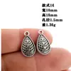 Colgante Pequeño de Borla de Aleación Transfronteriza para Pulsera Collar Hecho a Mano DIY Accesorios de Joyería Materiales de Producción Venta al por Mayor