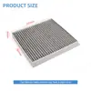 Adequado para Filtro de Ar Condicionado Elemento Filtrante de Carvão Ativado para Great Wall Tank 400 500
