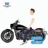 Coche musculoso Wolf adecuado para Scout India bolsa lateral de un asiento bolsa de lona bolsa para computadora portátil de negocios modificación con portaequipajes de liberación rápida
