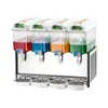 Máquina de Jugos Comercial de 12L de Cilindro Único/Doble y Refrigeración Única, Máquina de Bebidas de Tres Cilindros y Doble Temperatura, Máquina de Bebidas de Mezcla/Aspersión Venta al por Mayor Exportación