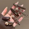 Presilha de cabelo retrô única, doce e legal, para mulheres, presilha simples de alto valor estilo francês para franja, acessório de cabelo de presilha para franja personalizado e estiloso