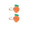 Xinqi horquilla de fruta fresca verano niños lindo clip de pico de pato dorado resina accesorios de joyería suministro