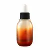 Estoque Pronto do Fabricante Frascos Quadrados e Redondos de 15ml Preto e Vermelho Degradê Frascos Conta-gotas Cosméticos Frascos de Óleo Essencial Frascos de Esmalte para Unhas de Beleza