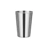 Copo de Aço Inoxidável 304 Copo de Aço Inoxidável Camada Única Copo de Boca Universal Copo de Cerveja Coreano Copo de Café Copo de Água de Aço Inoxidável