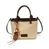 Bolsa quadrada pequena única, estilosa, casual, simples, personalizada, retrô, nova moda feminina outono 2025, bolsa de ombro e transversal
