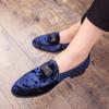 Zapatos Casuales Retro Británicos de Primavera 2022, Zapatos de Moda Tendencia para Peinadores Perezosos, Zapatos de Cuero Estilo Coreano para Hombre, Transpirables Talla 334