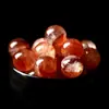 Jingde Jewelry Cristal Natural Ágata Vermelha Contas Soltas Acessórios para Joias DIY Feitos à Mão Contas para Pulseira Semi-Acabada