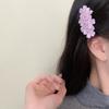 Pinza de Pelo con Borla de Flor de Mariposa Artificial Súper Hada Estilo Dulce para Mujer Distintivo Exquisito Pin de Pelo Todo Fósforo Accesorios para el Cabello de Moda