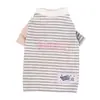 Otoño e invierno mascota cómodo a rayas de bloques de color forro polar fino ropa familiar a juego para el hogar para perros y gatos pequeños y medianos