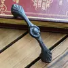 Maçaneta de Porta de Armário Guarda-Roupa Vintage Ferro Fundido Armário Cor Preto Ferro Americano Maçaneta de Janela Gaveta Arte em Ferro Nórdica Pequena Maçaneta