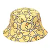 Chapéu de Pescador Masculino e Feminino com Estampa de Leopardo Nova Transfronteiriça Casual Chapéu de Sol Personalizado Proteção Solar Chapéu Balde Moda Combina com Tudo