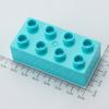 Compatible con partícula grande para Huimei cliente feliz 2 x 4 ladrillo grueso/8 agujeros plástico bloques de construcción de partícula grande accesorios a granel AliExpress